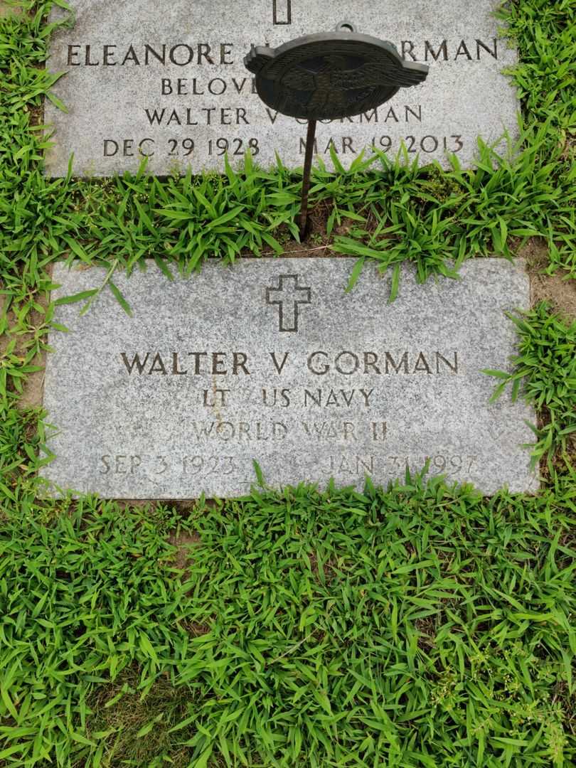Eleanore Haas Gorman's grave. Photo 4