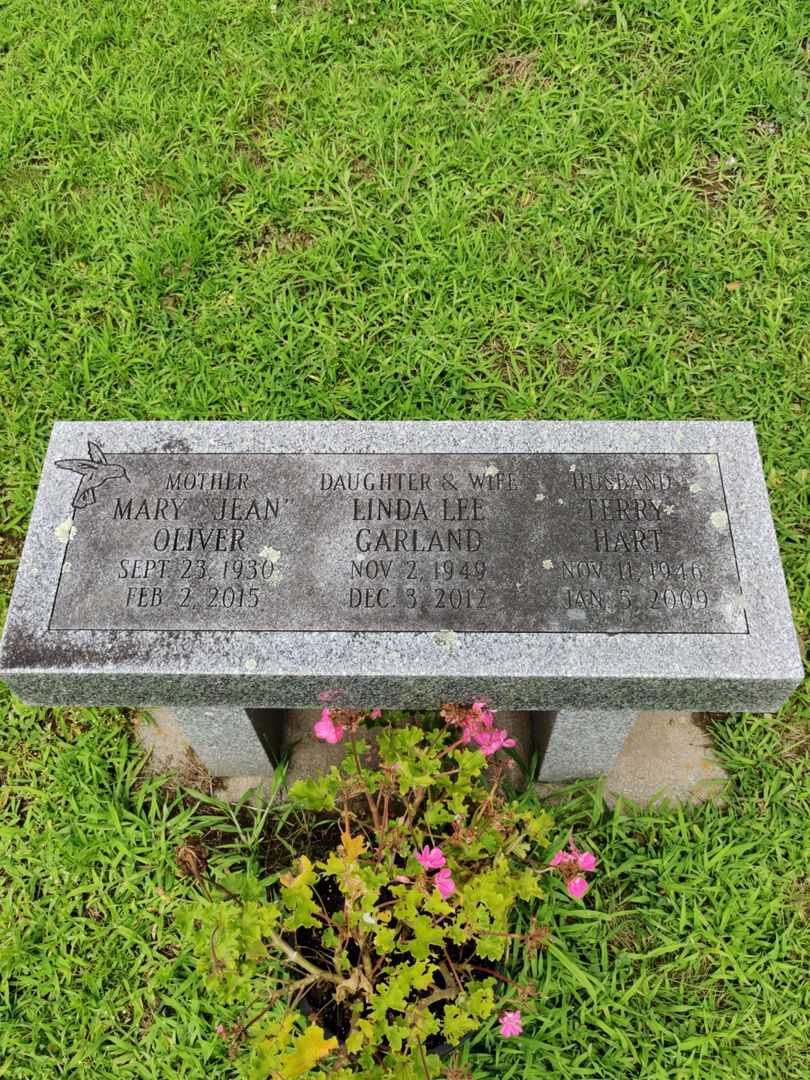 Mary "Jean" Oliver's grave. Photo 1
