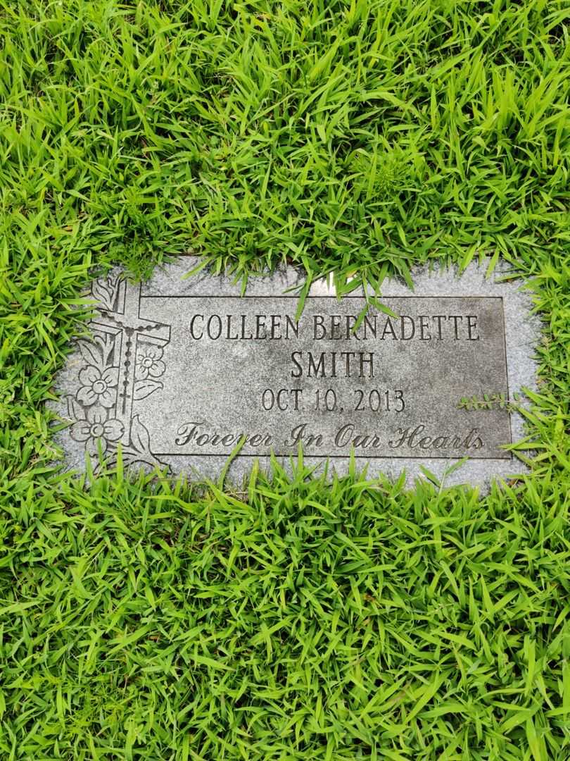 Colleen Bernadette Smith's grave. Photo 3