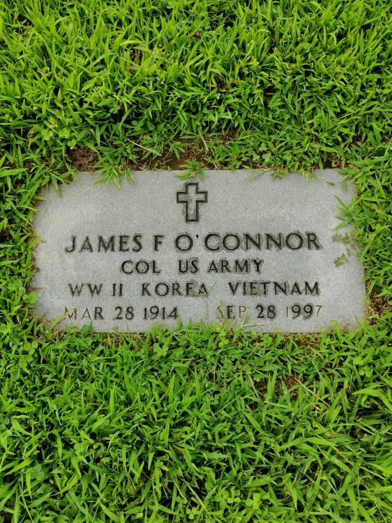 James F. O`Connor's grave. Photo 3