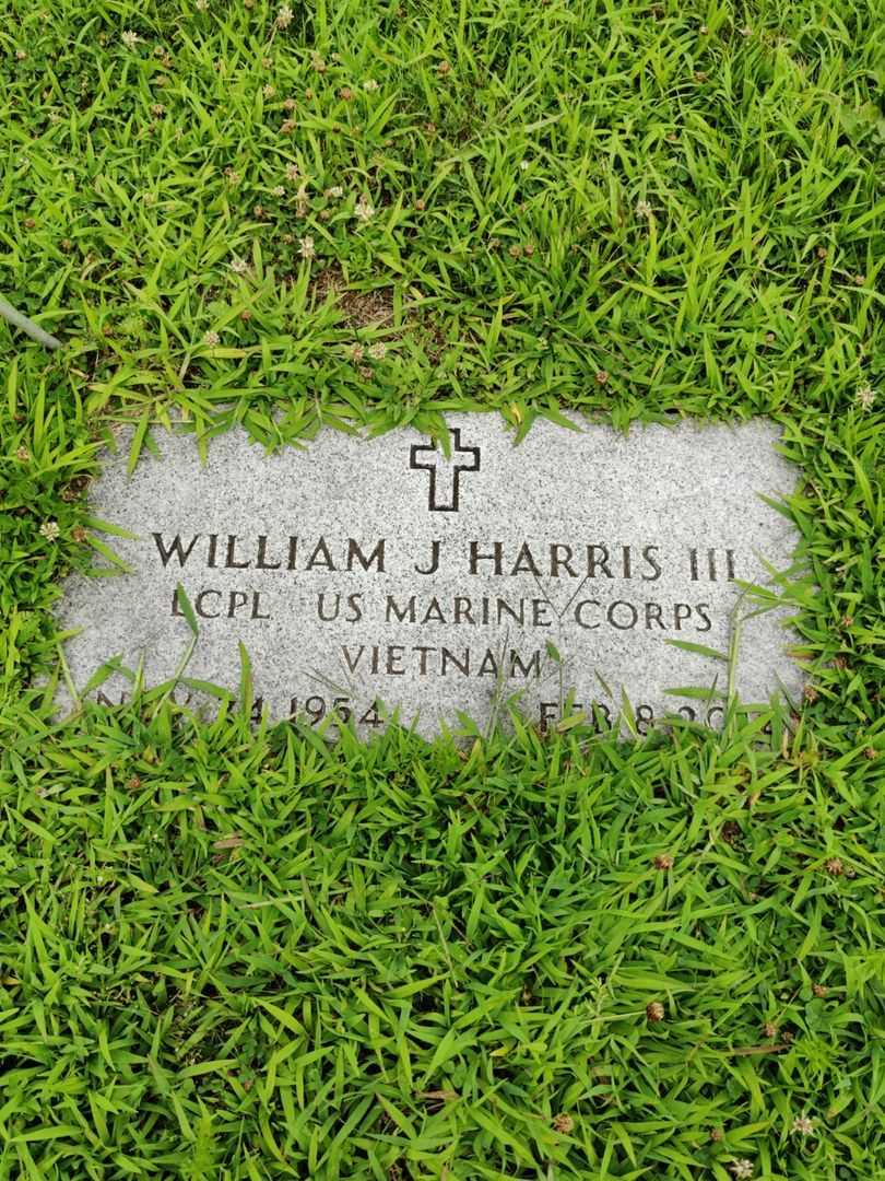 William James "Bill" Harris Third's grave. Photo 3
