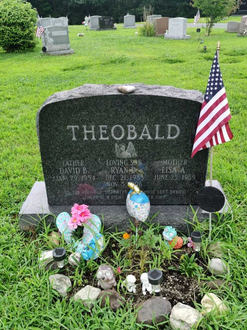 Ryan D. Theobald's grave. Photo 1