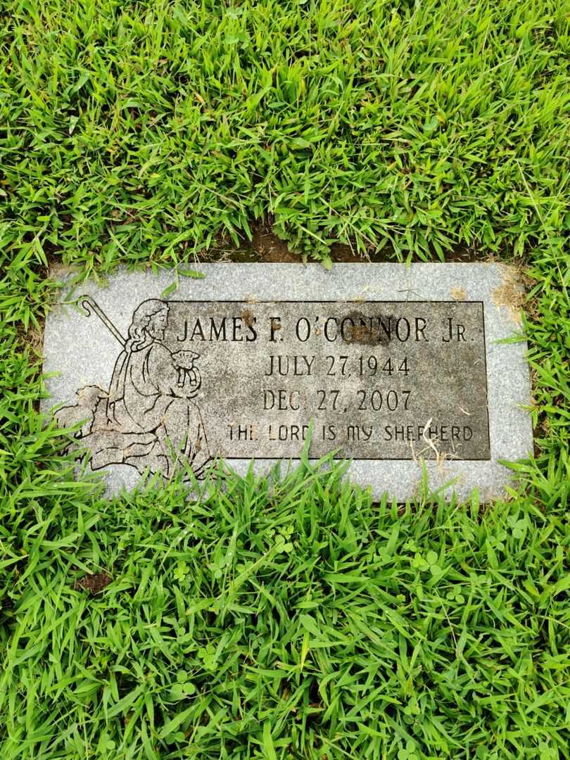 James F. O`Connor Junior's grave. Photo 1