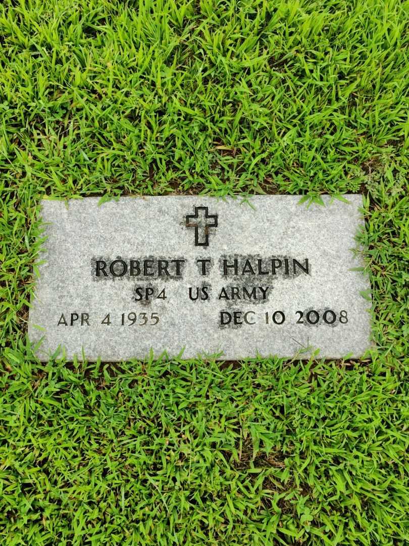 Robert T. Halpin's grave. Photo 3