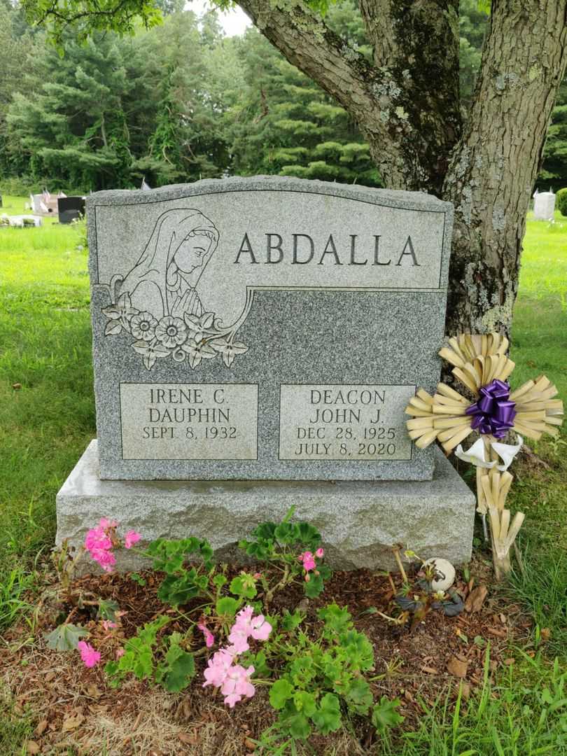 Deacon John J. Abdalla's grave. Photo 1