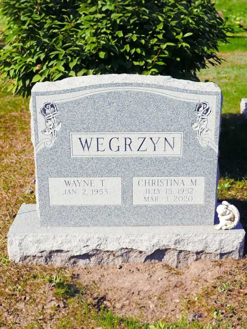 Christina M. Wegrzyn's grave. Photo 3