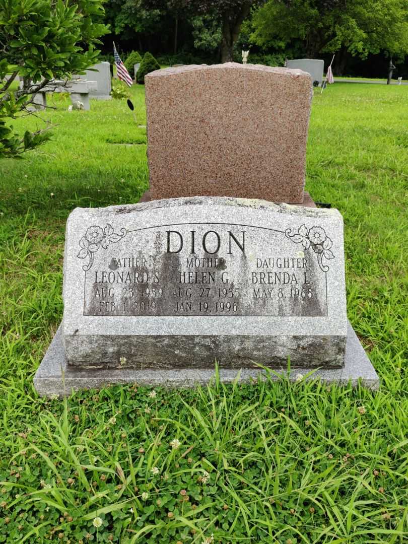 Leonard S. Dion's grave. Photo 1