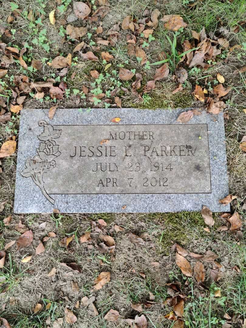 Jessie L. Parker's grave. Photo 1