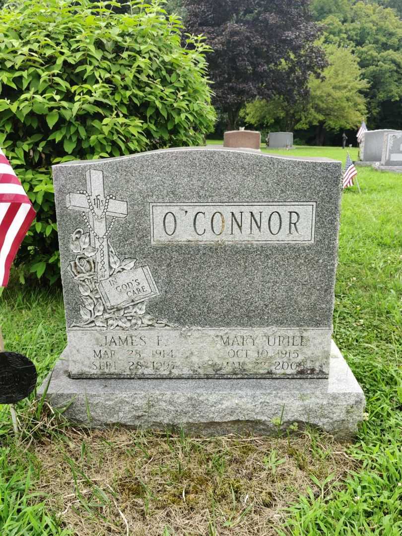 James F. O`Connor's grave. Photo 1