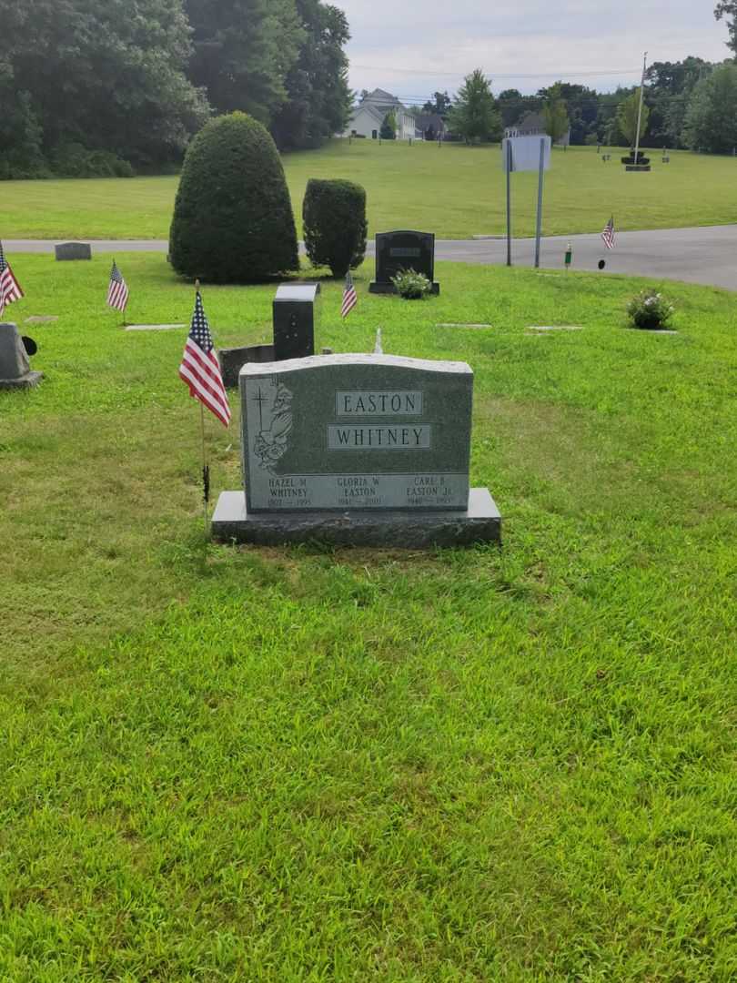 Carl B. Easton Junior's grave. Photo 2