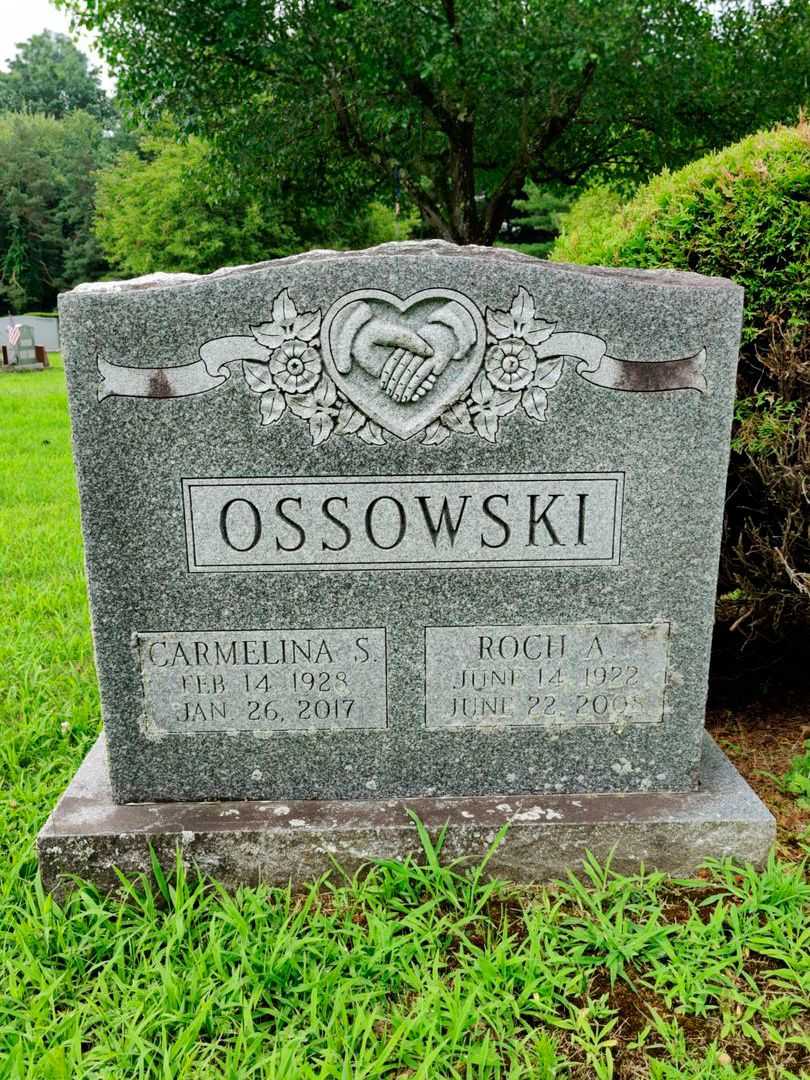 Roch A. Ossowski's grave. Photo 1