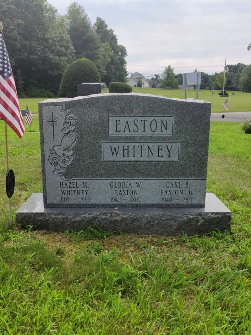 Carl B. Easton Junior's grave. Photo 1
