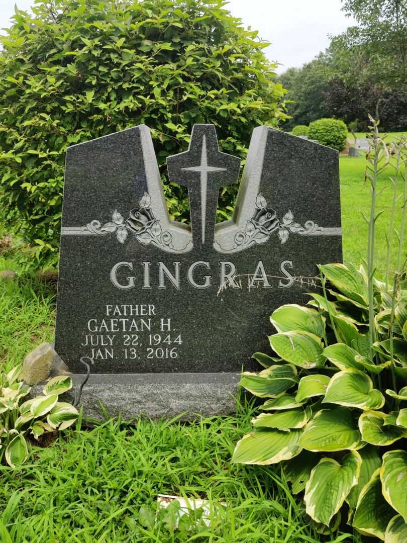 Gaetan H. Gingras's grave. Photo 1