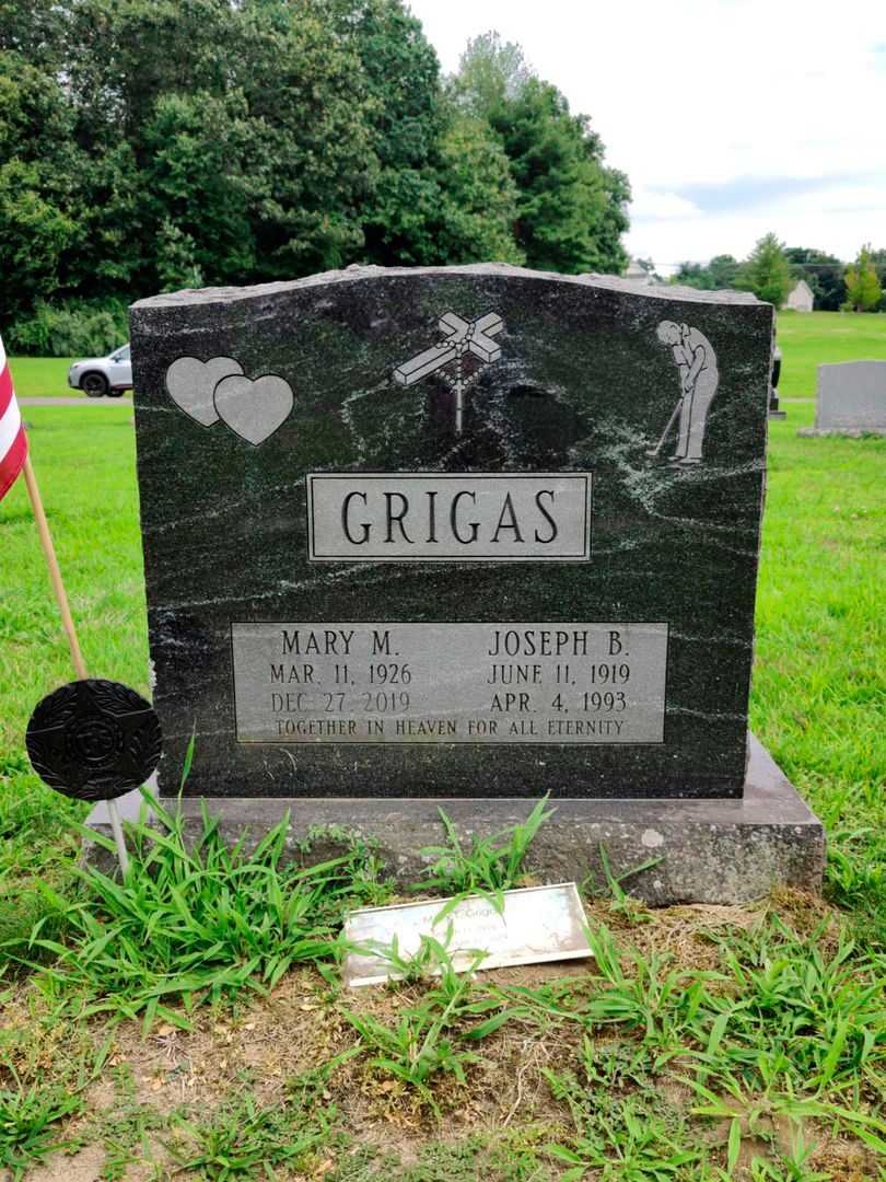 Mary M. "Marie" Markus Grigas's grave. Photo 1