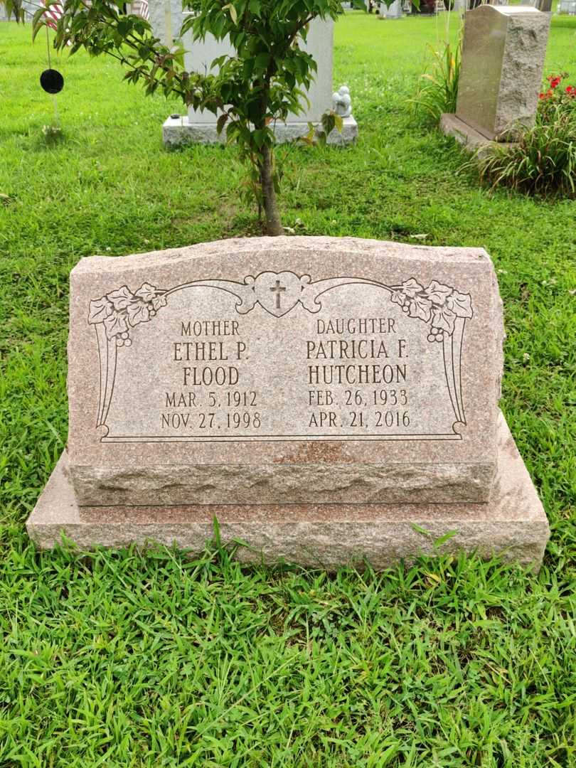 Ethel P. Flood's grave. Photo 1