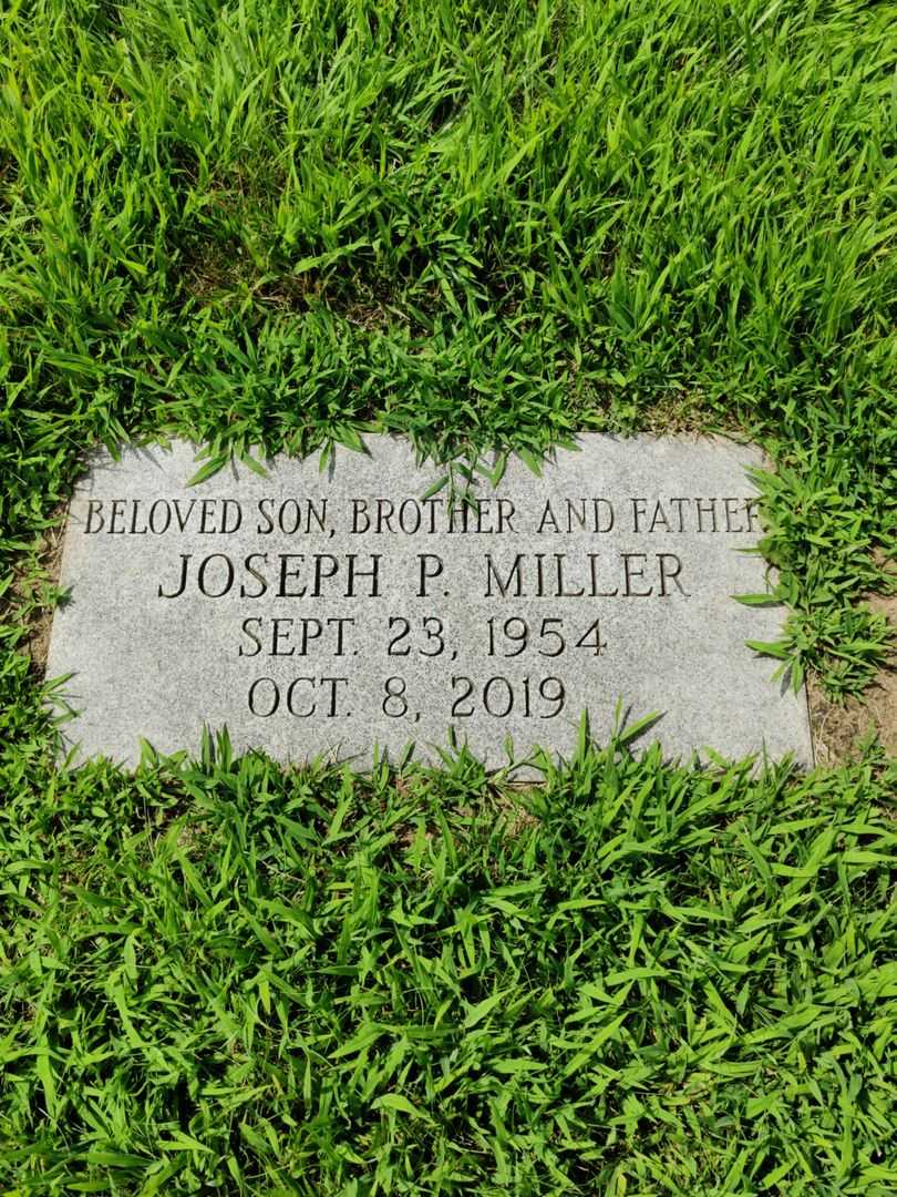 Joseph P. Miller's grave. Photo 3
