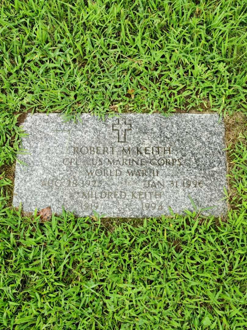 Robert M. Keith's grave. Photo 1