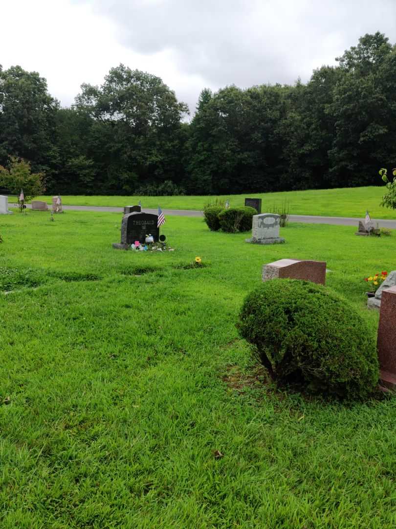 Walter P. Theobald's grave. Photo 4