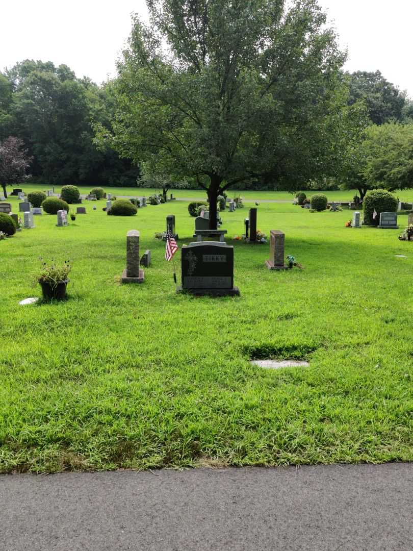 George G. Tikky's grave. Photo 2