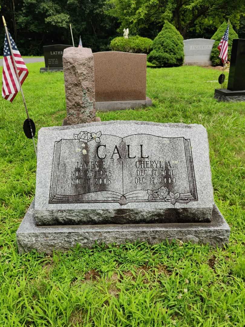 James E. Call's grave. Photo 1
