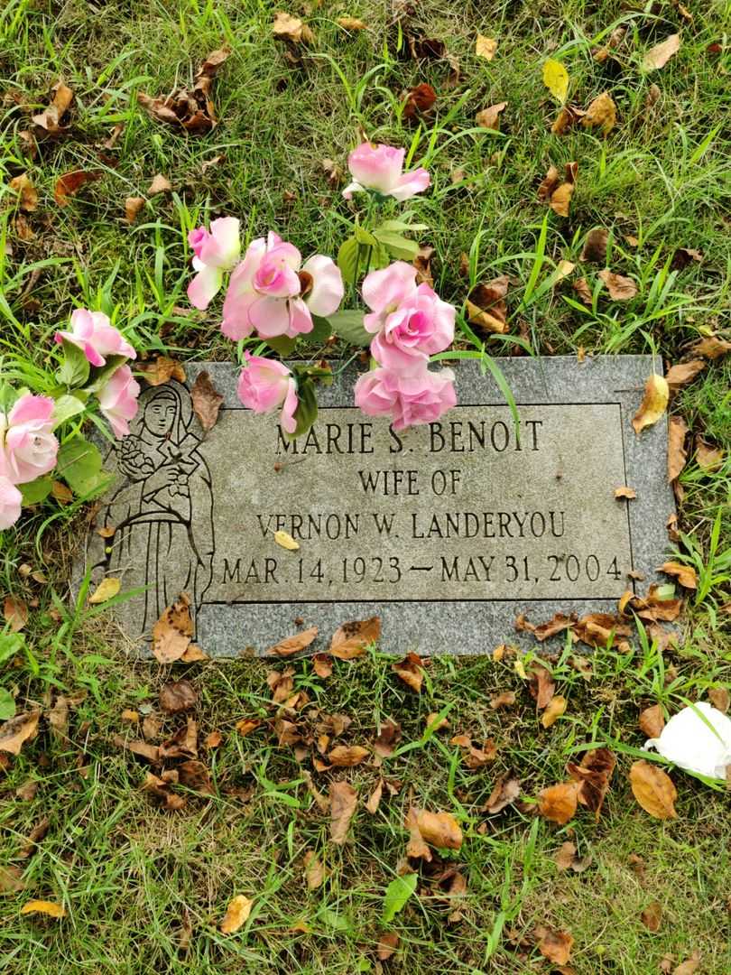 Vernon William Landeryou's grave. Photo 1