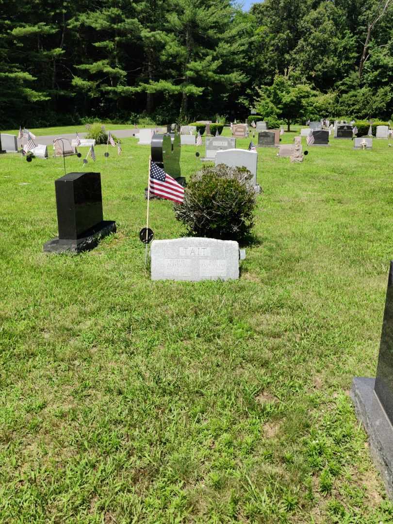 Parker W. Tait's grave. Photo 2