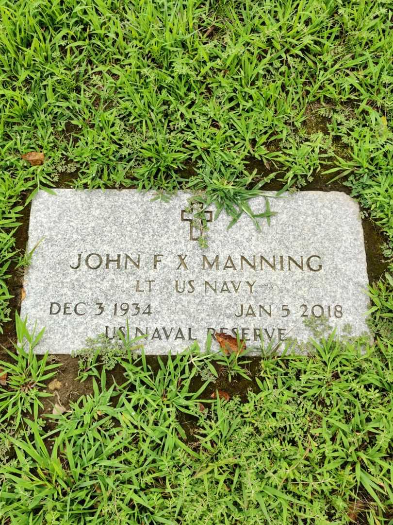 John F. X. Manning's grave. Photo 2
