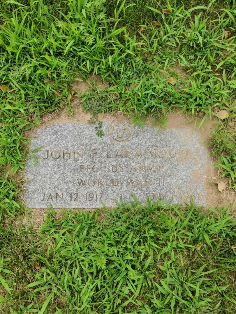 John P. Labanouski's grave. Photo 3
