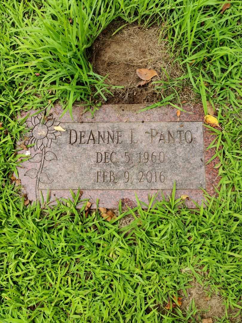 DeAnne L. Panto's grave. Photo 1
