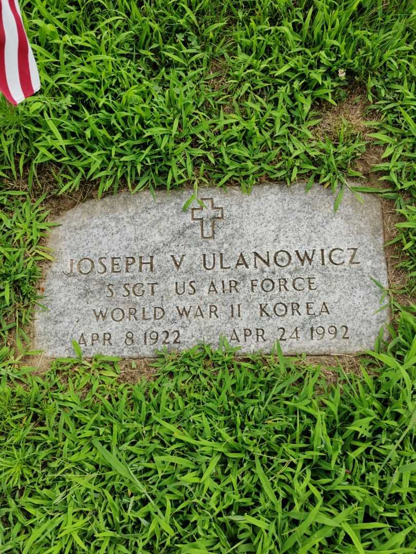 Joseph V. Ulanowicz's grave. Photo 3