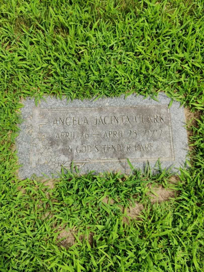 Angela Jacinta Clark's grave. Photo 1