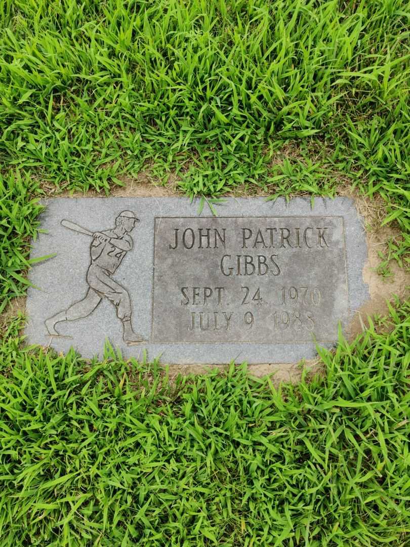 John Patrick Gibbs's grave. Photo 3