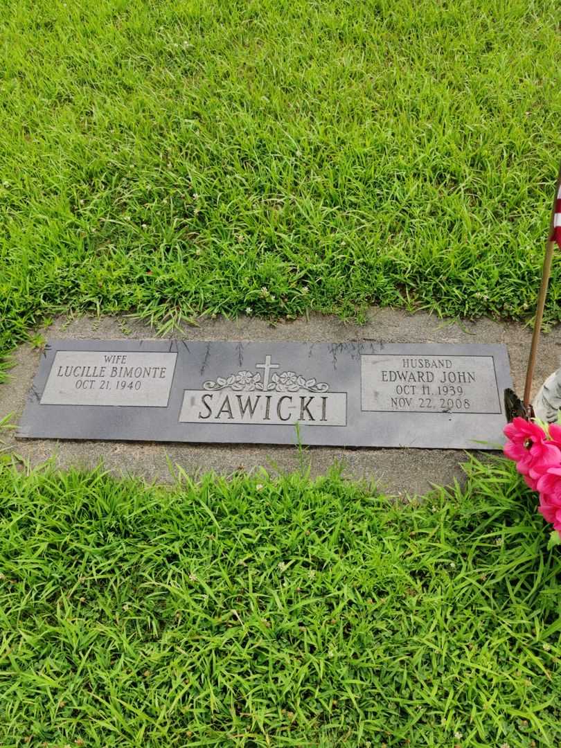 Edward John "Ed" Sawicki's grave. Photo 1