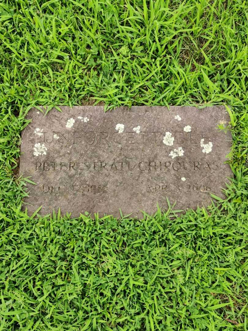 Peter Strati Chirouras's grave. Photo 1