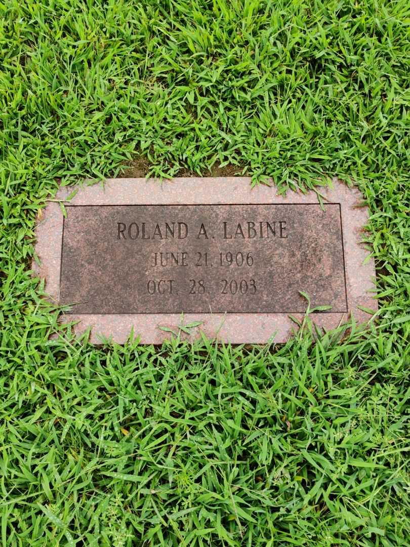 Ronald A. Labine's grave. Photo 3