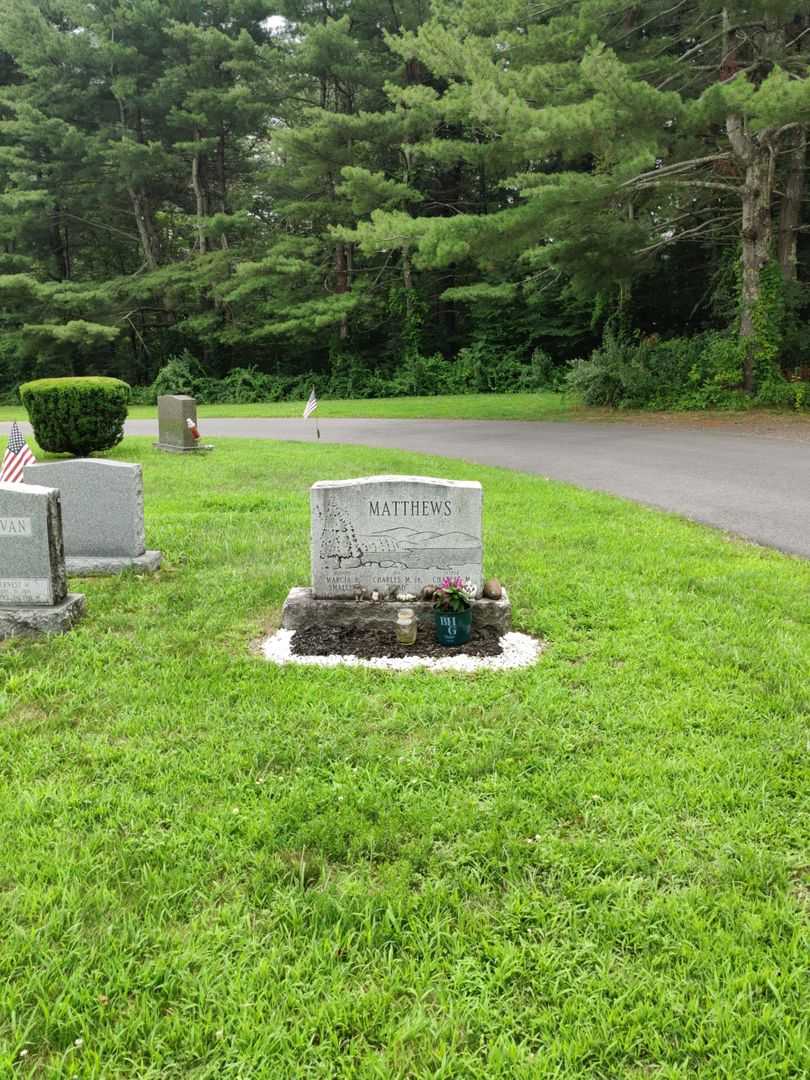 Charles M. "Chad" Matthews Junior's grave. Photo 2