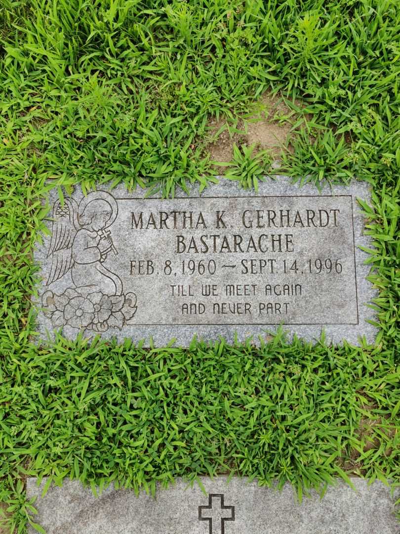 Martha K. Gerhardt Bastarache's grave. Photo 1