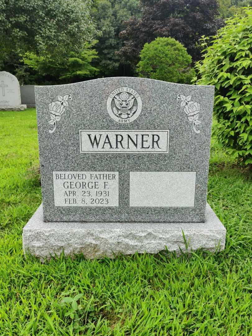 George F. Warner's grave. Photo 1