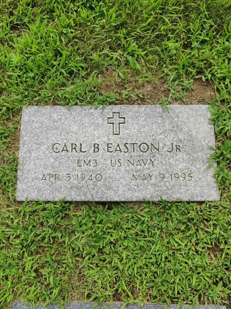 Carl B. Easton Junior's grave. Photo 3