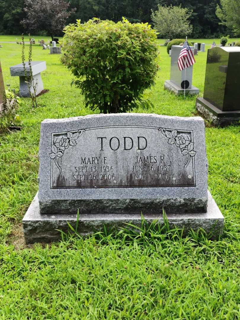 James R. Todd's grave. Photo 1