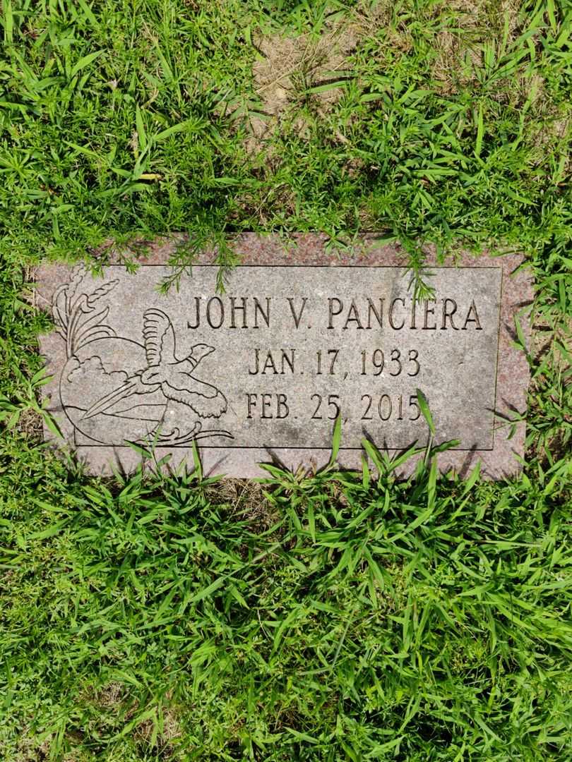 John V. Panciera's grave. Photo 1