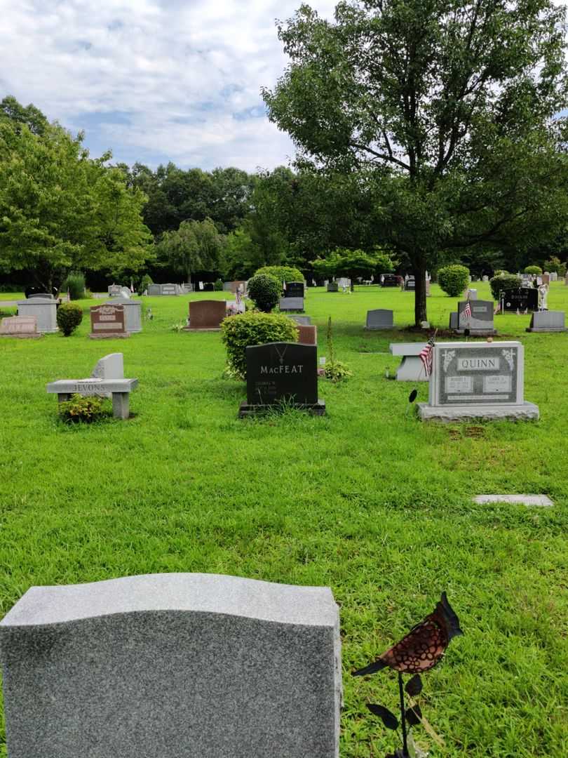 Thomas W. MacFeat's grave. Photo 2