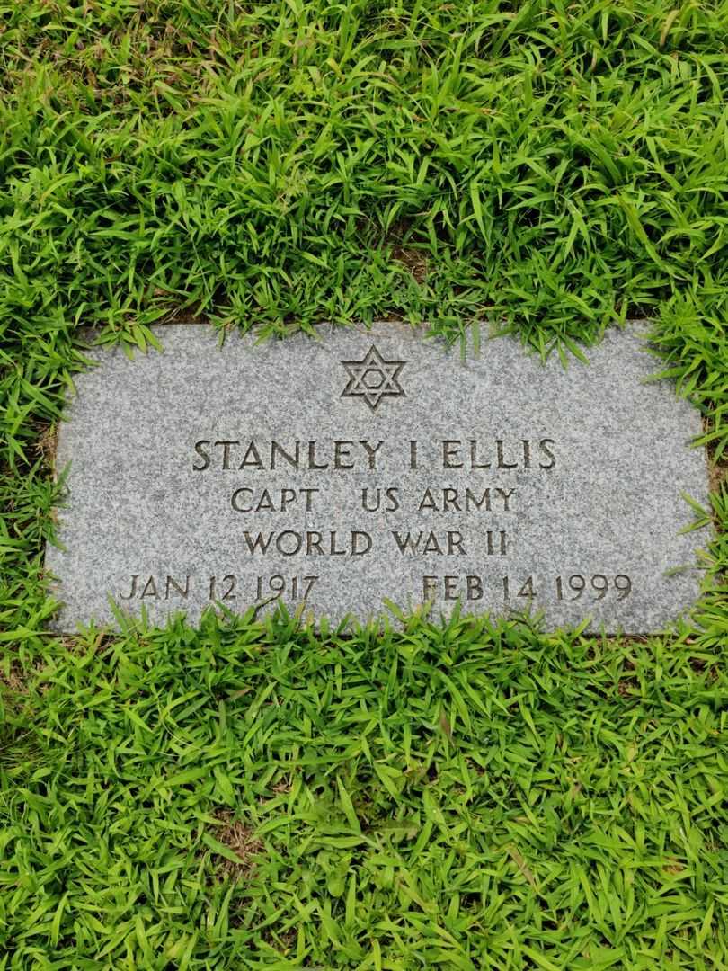 Stanley Irvin Ellis's grave. Photo 3