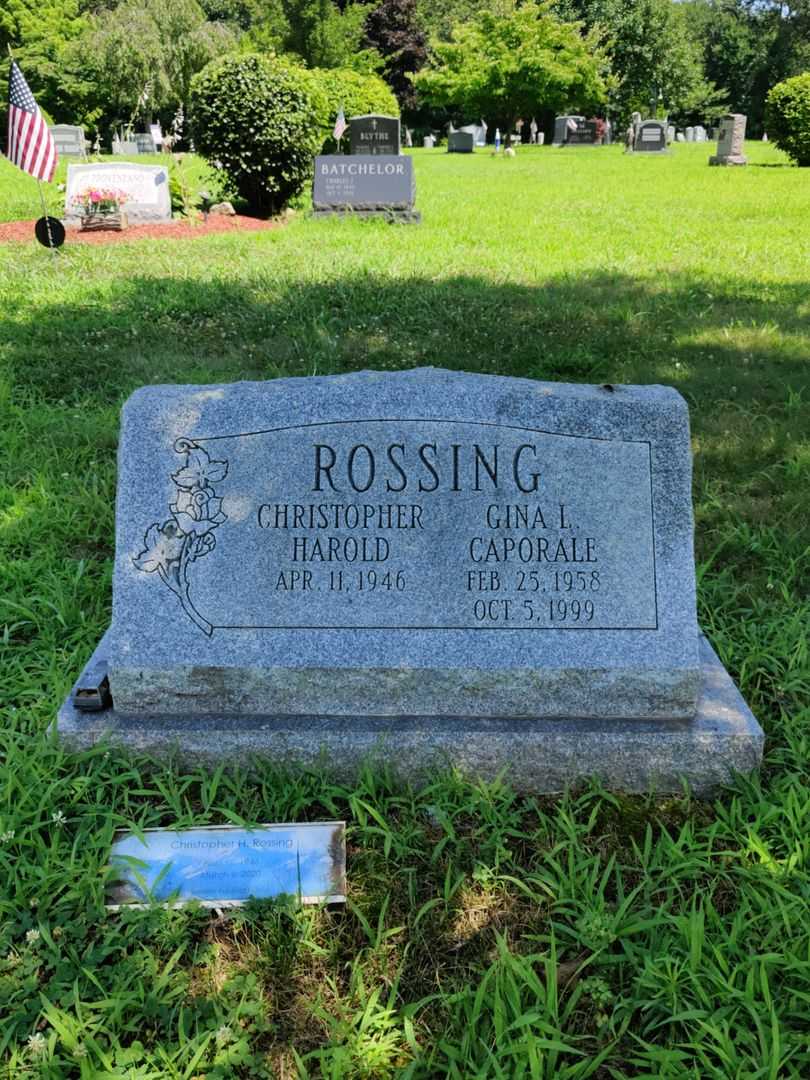 Gina L. Caporale Rossing's grave. Photo 1