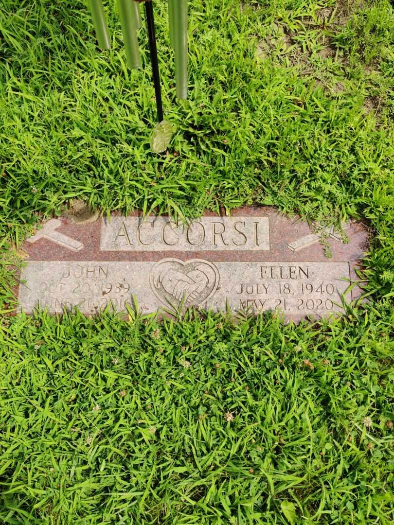 John Accorsi's grave. Photo 1
