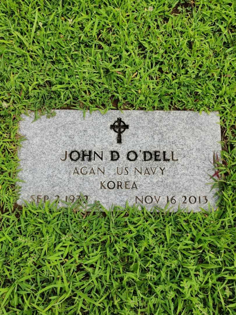 John D. O`Dell's grave. Photo 3